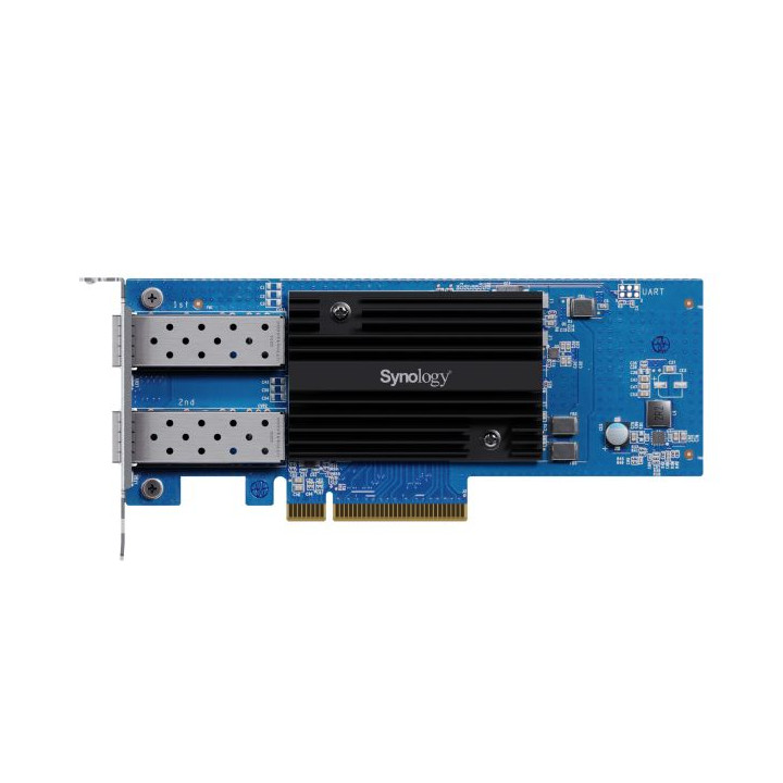 SYNOLOGY INC. DUAL-PORT E25G30-F2 25GBE SFP28 ADD-ON CARD